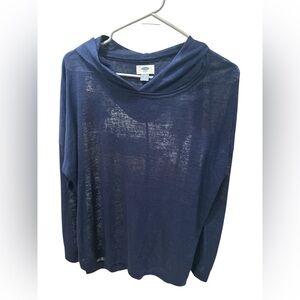 Women’s Old Navy lightweight slub knit hoodie Size XL